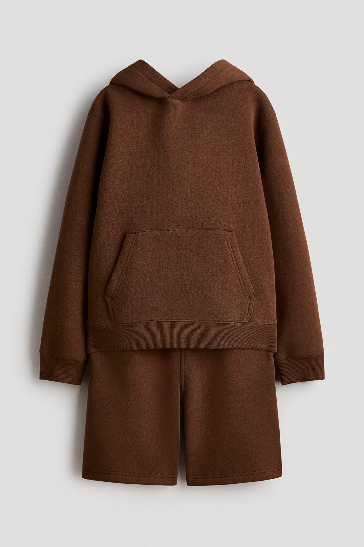 ست دو تکه هودی و سویشرت شلوارک اچ اند ام ست تی شرت و شلوارک H&M