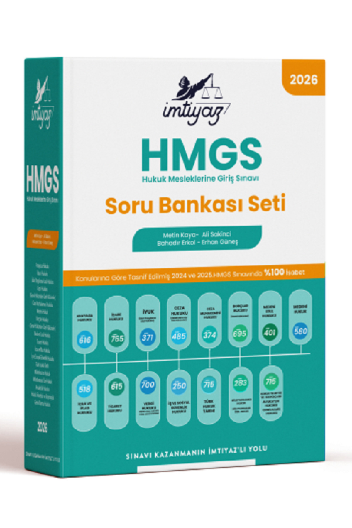 Temsil Kitap İMTİYAZ Yayınları 2026 HMGS Soru Bankası Seti İbrahim