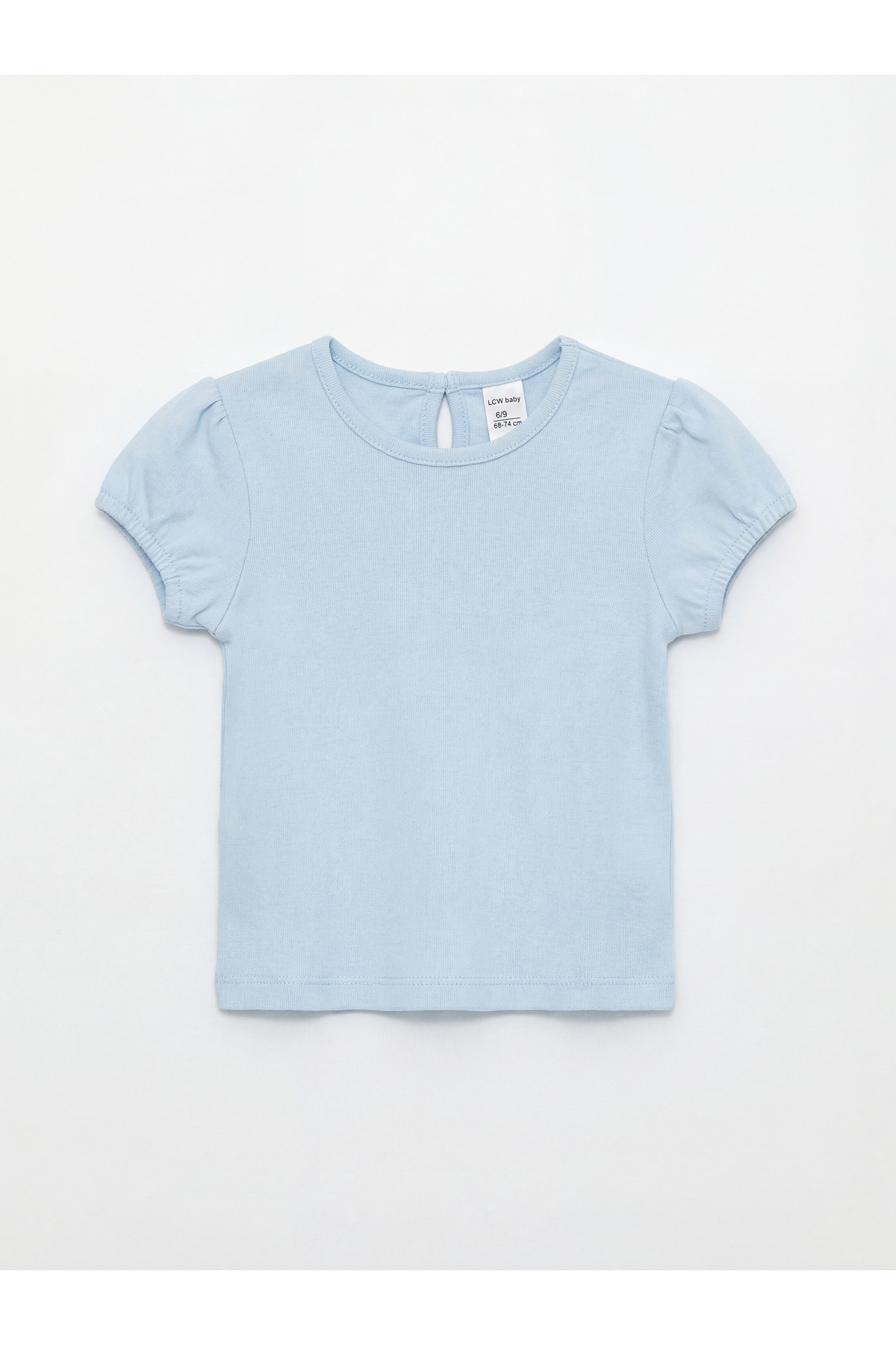 LC Waikiki LCW baby Ekru Bisiklet Yaka Çiçekli Kız Bebek Elbise Ve Tişört fotoğrafı 3 (önizleme)