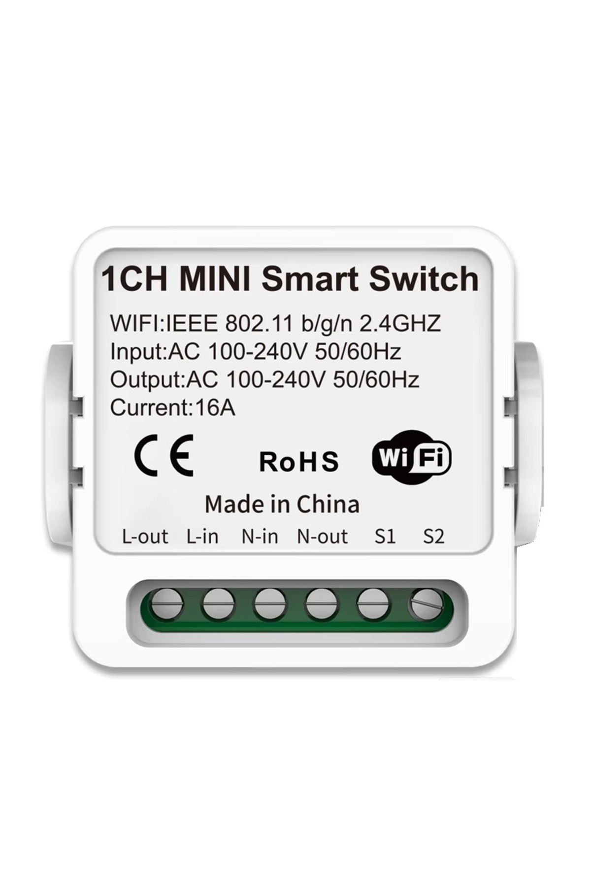 bilteknik Tuya 1CH Wifi Tekli Akıllı Anahtar Rölesi 16A - Fiyatı