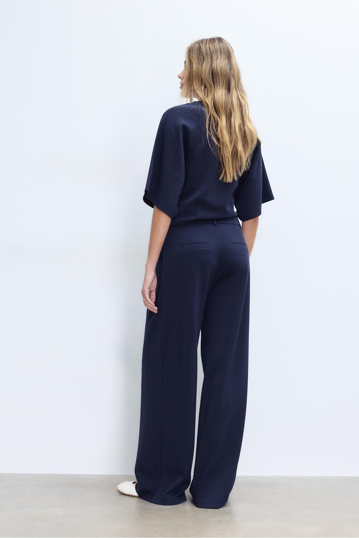 Stradivarius  Yumuşak dokulu kumaş pantolon - Görsel 5