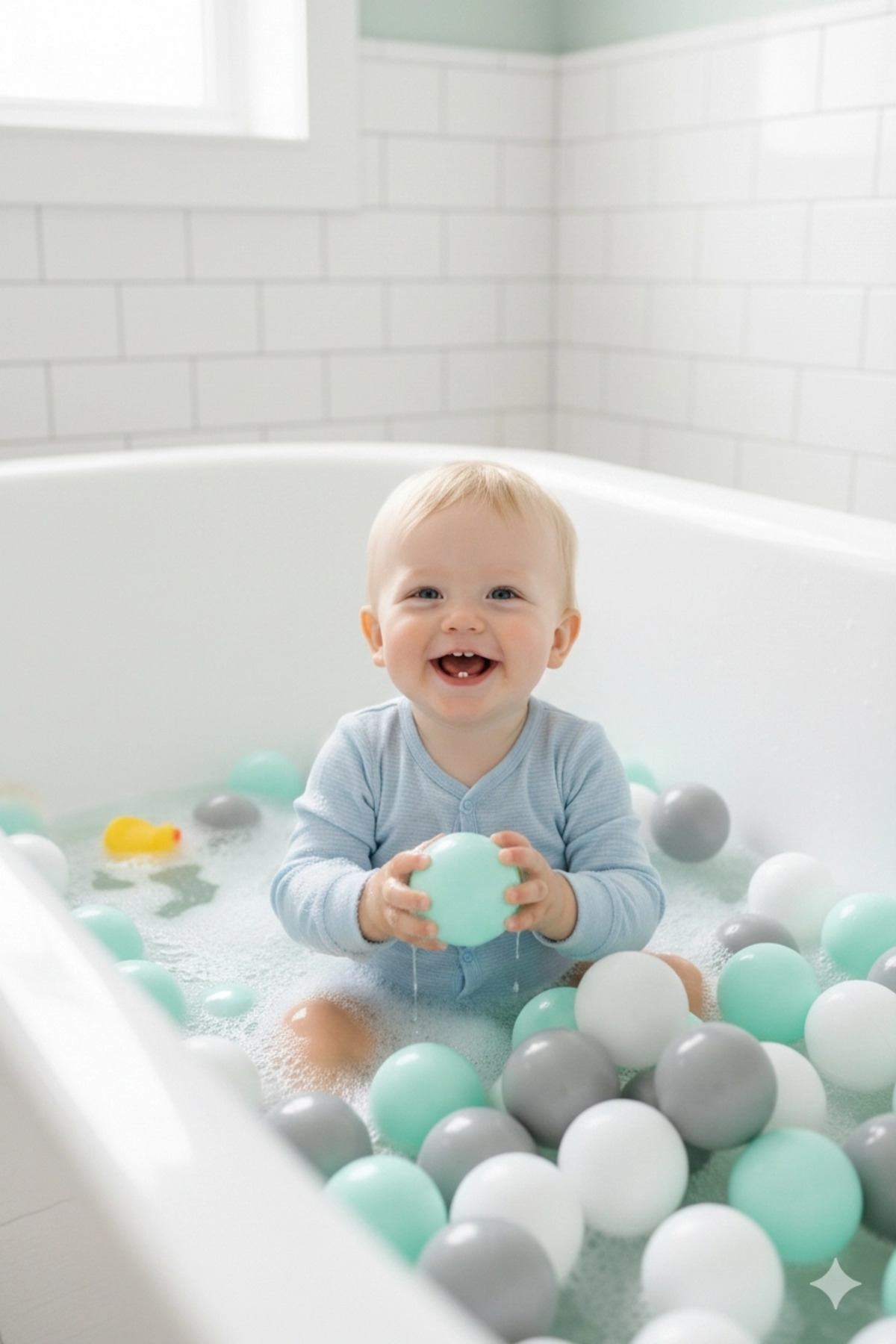 VaVbaby Oyun Havuz Topu Şişme Oyun Havuz Topları 6 Cm 50 Adet fotoğrafı 4 (önizleme)