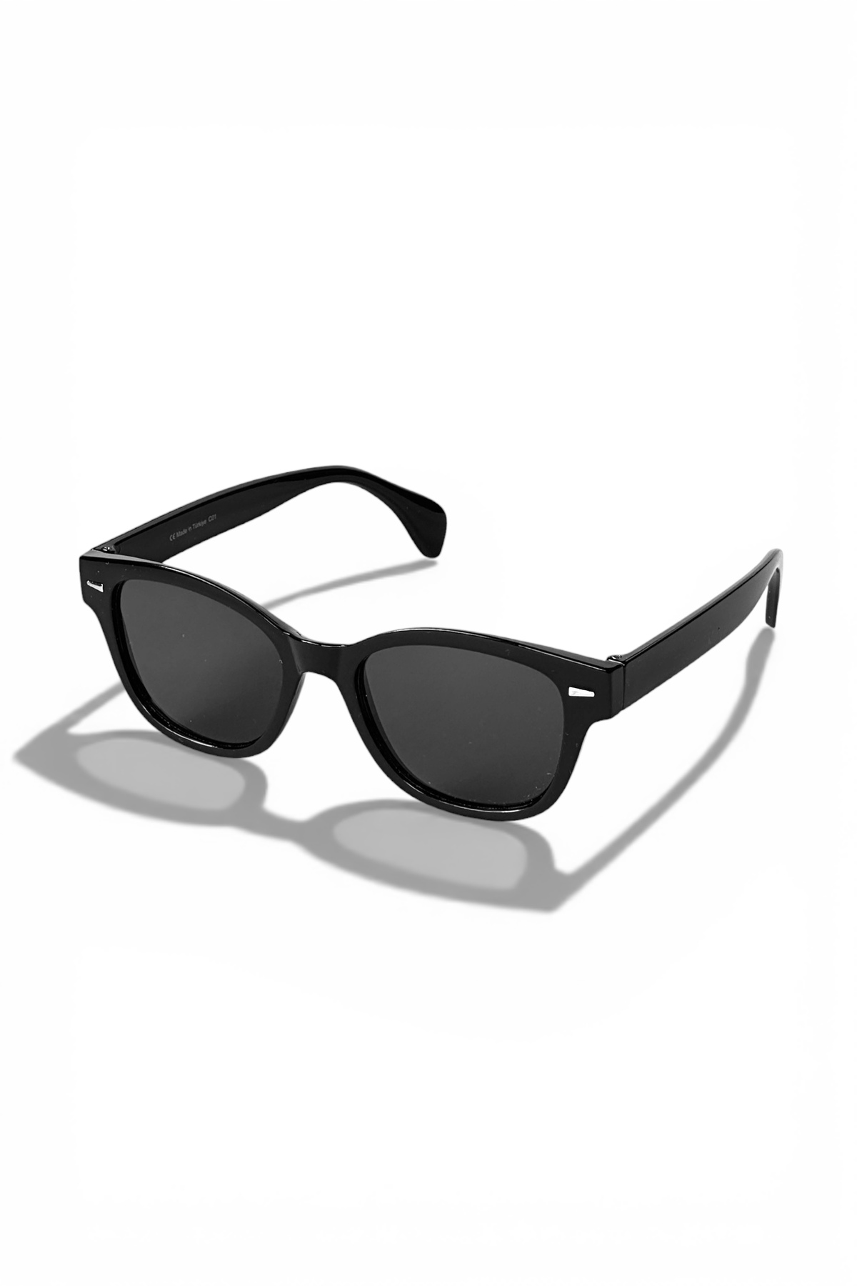 REN EYEWEAR Cosmo Unisex Siyah Çerçeve Klasik her yüz tipine Güneş Gözlüğü | UV400 Koruma r103 görsel 4