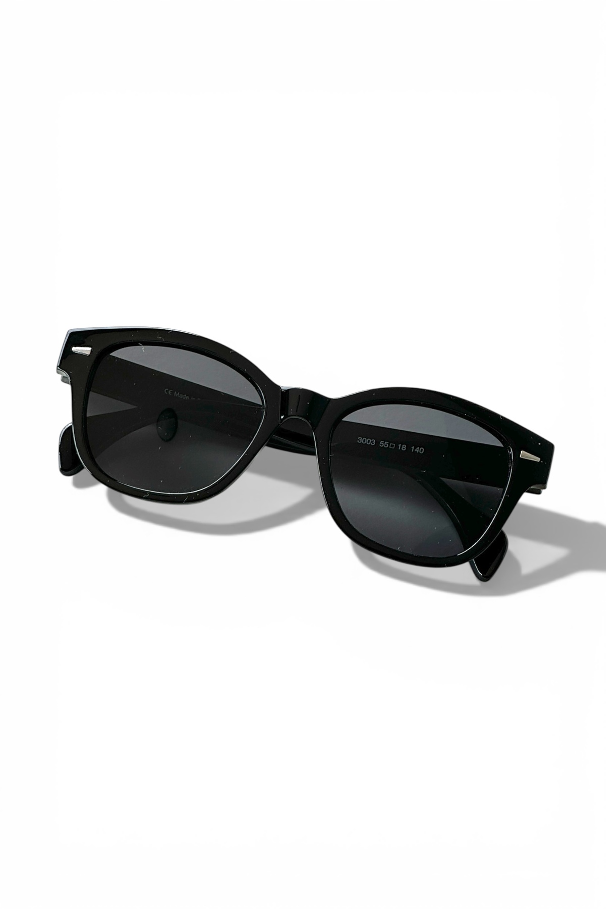 REN EYEWEAR Cosmo Unisex Siyah Çerçeve Klasik her yüz tipine Güneş Gözlüğü | UV400 Koruma r103 görsel 3