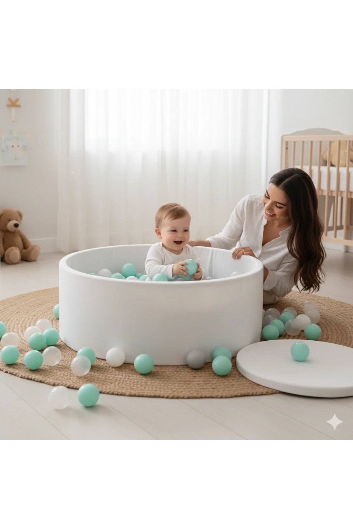 BebeMango Bubble 50'li Top Havuzu Topları 6cm fotoğrafı 2 (önizleme)