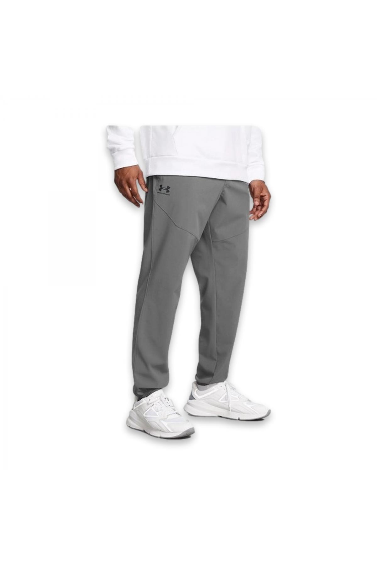 آندر آرمور شلوار ورزشی مردانه خاکستری Ua Vibe Woven Jogger کد ۱۳۸۶۵۵۷