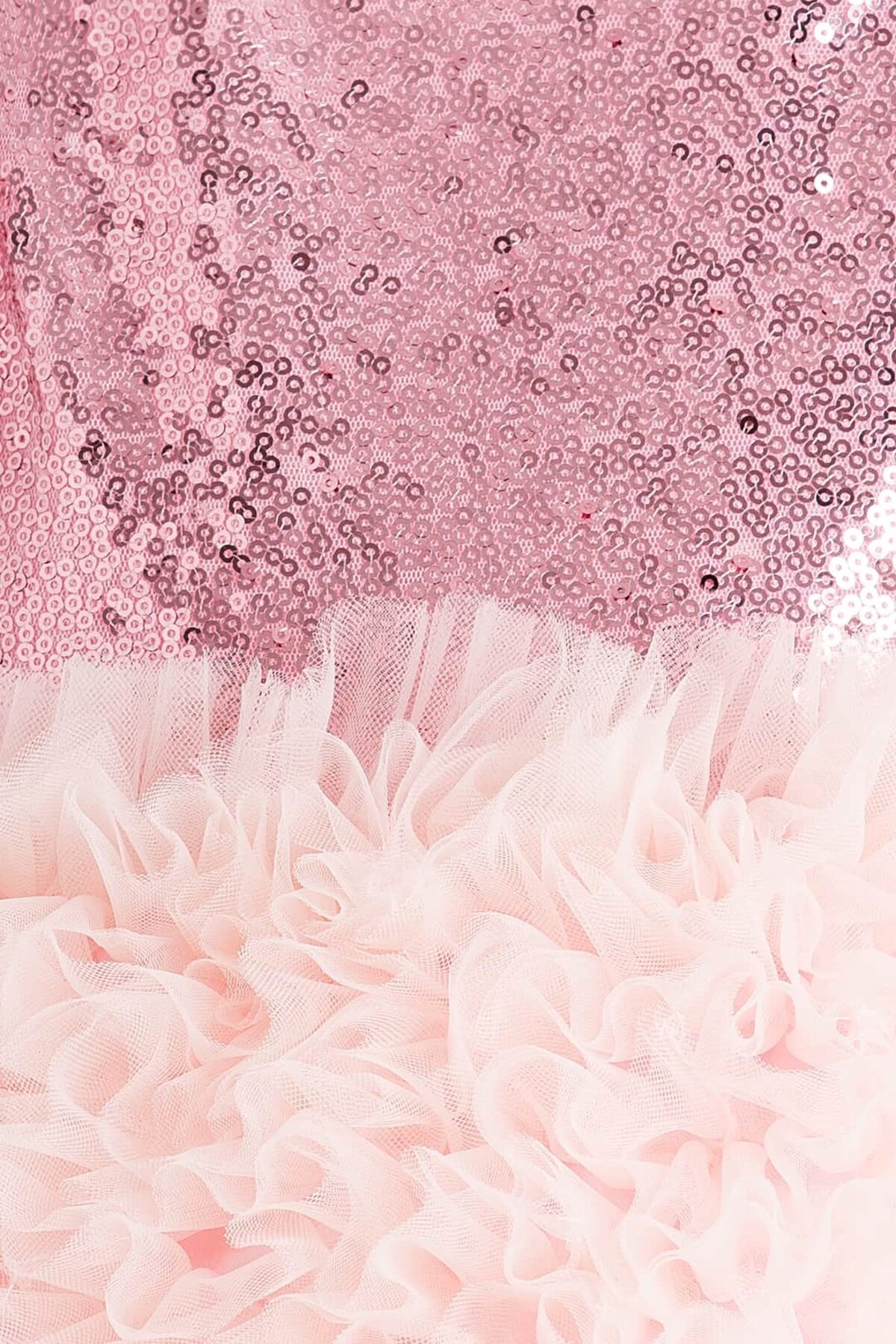 Banamio Luna Summer Kabarık Tüllü Tütülü Payetli Kız Çocuk Elbise fotoğrafı 3 (önizleme)