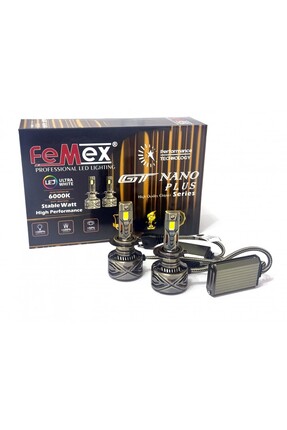 FEMEX GT Nano Plus H7 Csp Chipset Radyatör Soğutmalı Led Xenon Led