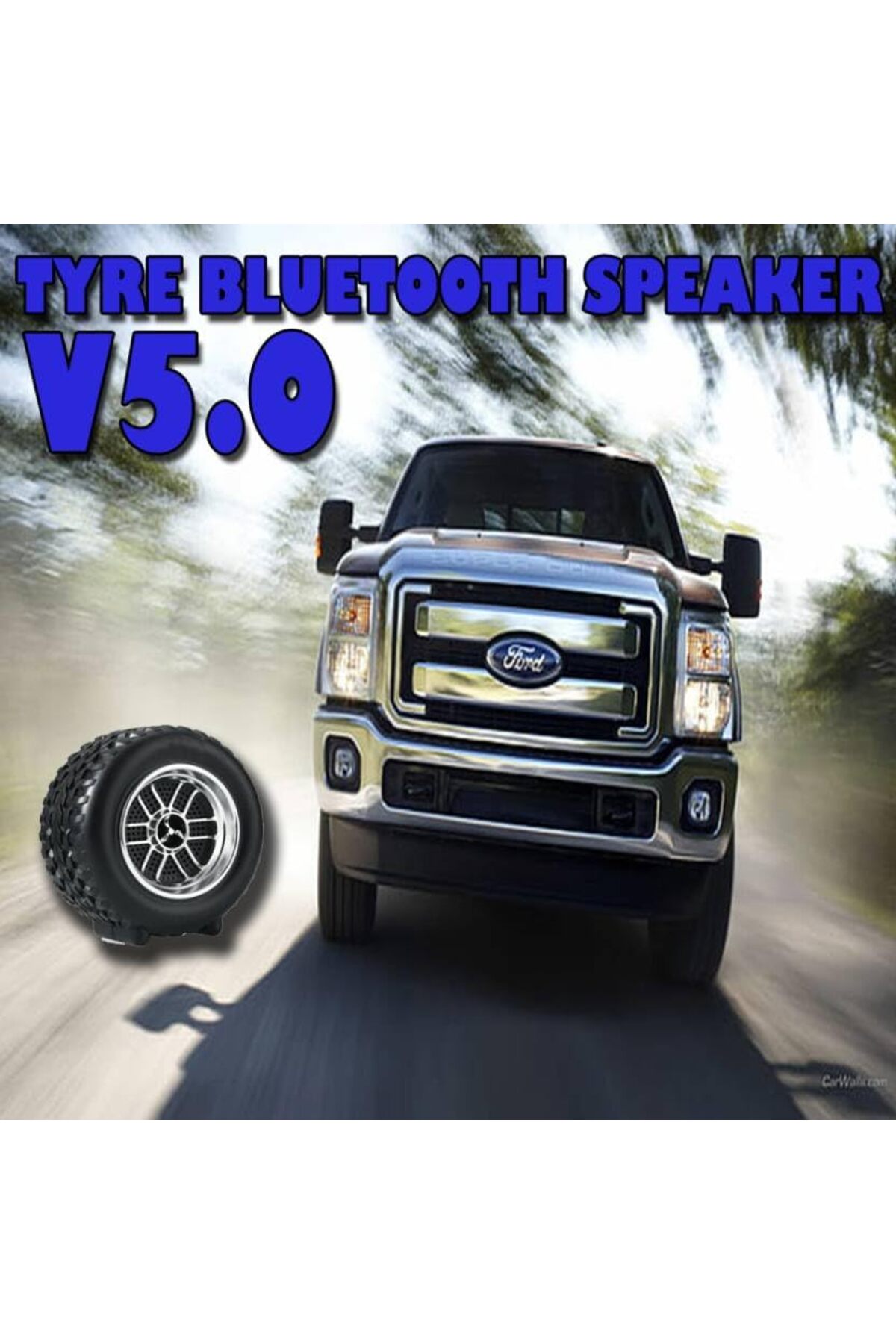 bbtech Kablosuz Hoparlör Bluetooth Speaker Tekerlek Model Ses