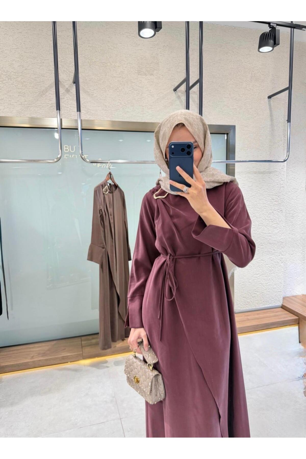 KILIF STORE  LORİS TOKALI ELBİSE - Görsel 2