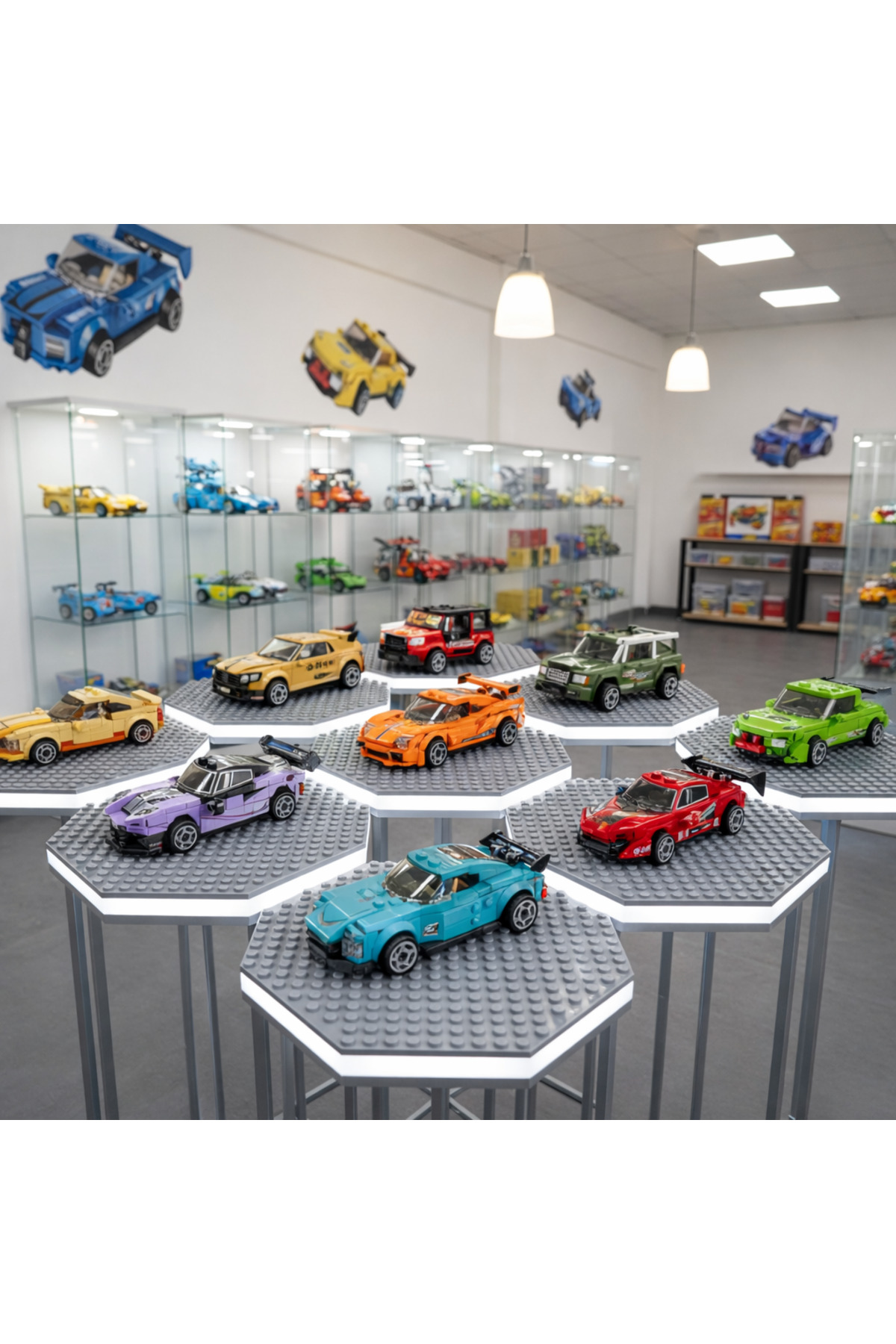 HEY GİDİ GİFT Bricks Mini Lego Araba Yapı Blok Seti - Araba Yapım Seti - Building Block Oyuncak Araba Seti fotoğrafı 3 (önizleme)