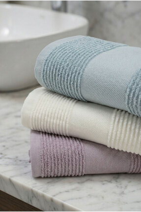Class 3’lü 50x90 cm %100 Pamuklu Bukle El ve Yüz Havlu Seti - Trio