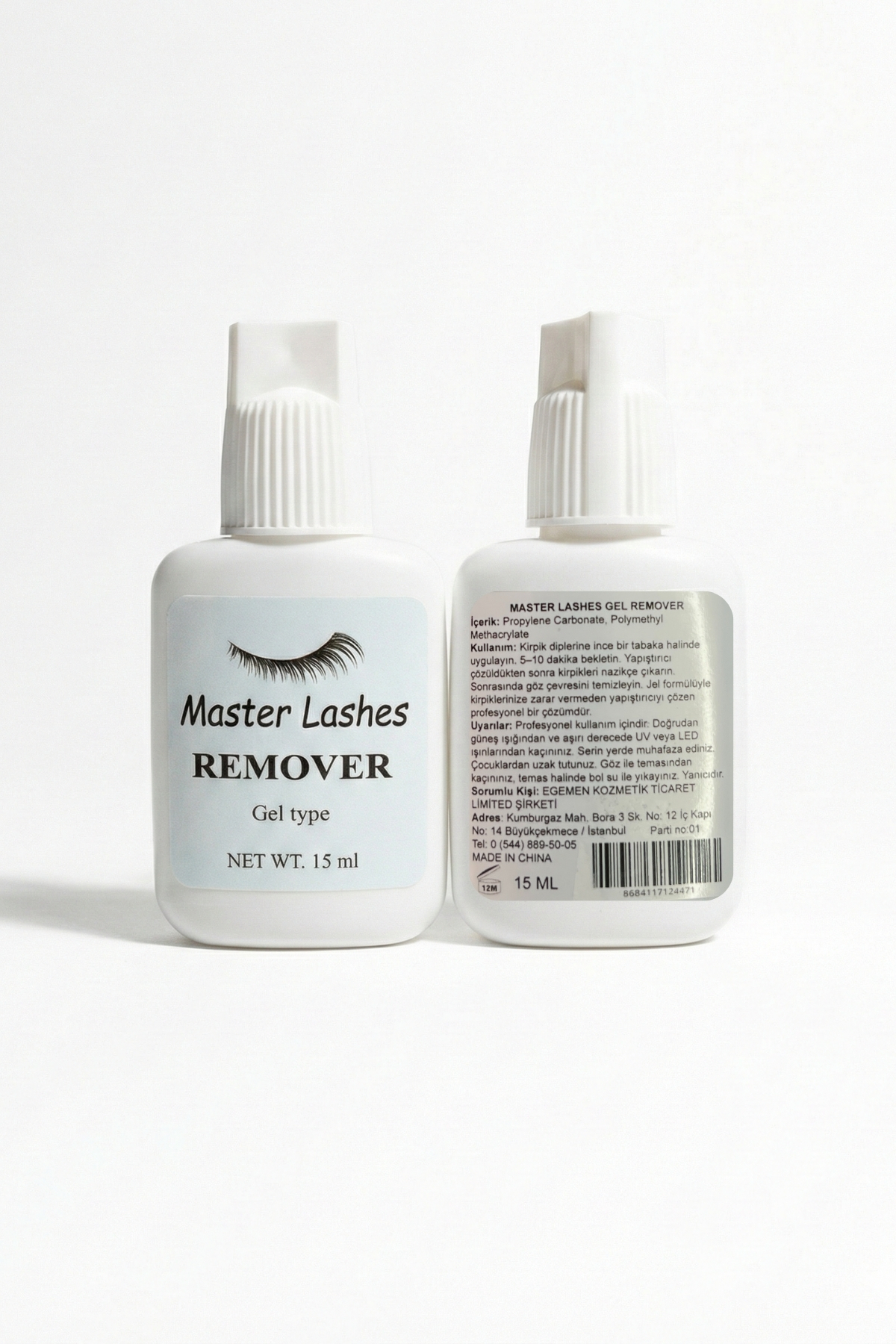 İpek Kirpik Jel Remover Çıkarıcı — egemen3546 — تصویر 2 از 2