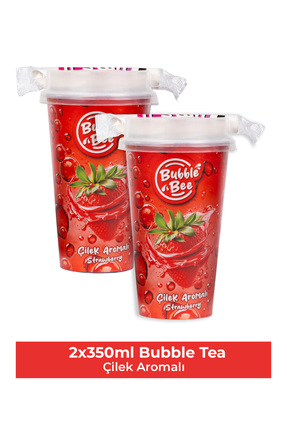Bubble Bee Tea Çilek Aromalı - 2 Adet
