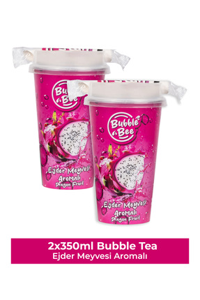 Bubble Bee Tea Ejder Meyvesi Aromalı - 2 Adet