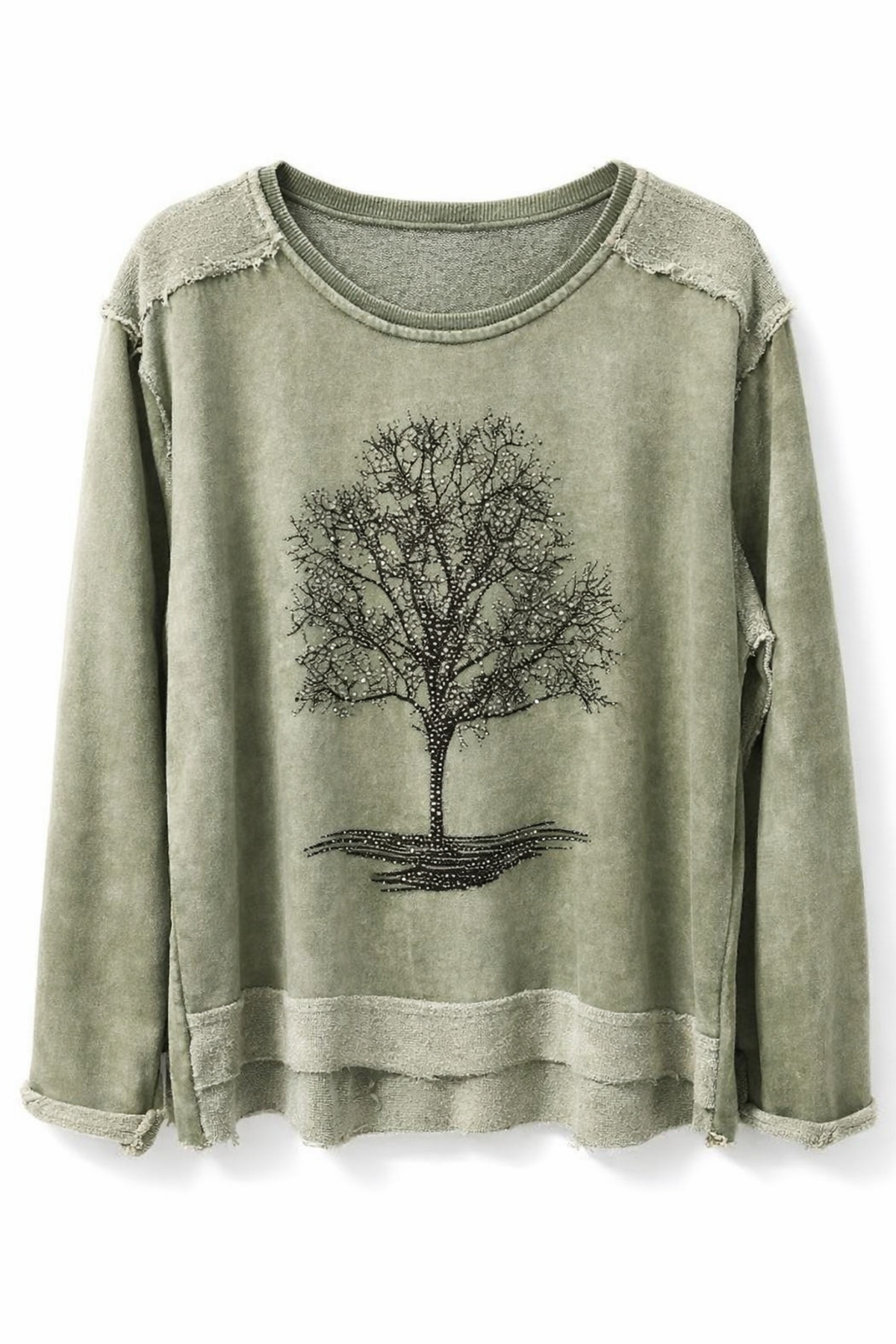 Erimeks KADIN TAŞLI SWEATSHIRT görsel 2