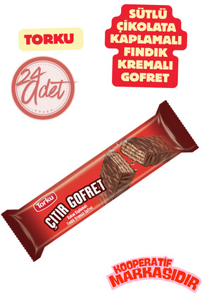 Torku ÇITIR GOFRET 25 G X 24 ADET