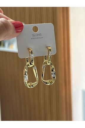 SLONS Büyük Sallantılı Küpe