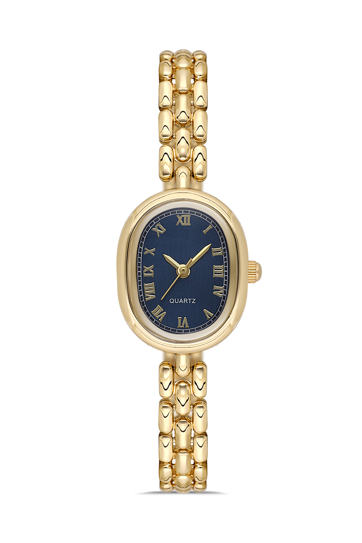 Women's Minimal Navy blue Dial steel Wristwatch TCTSN001501S0465