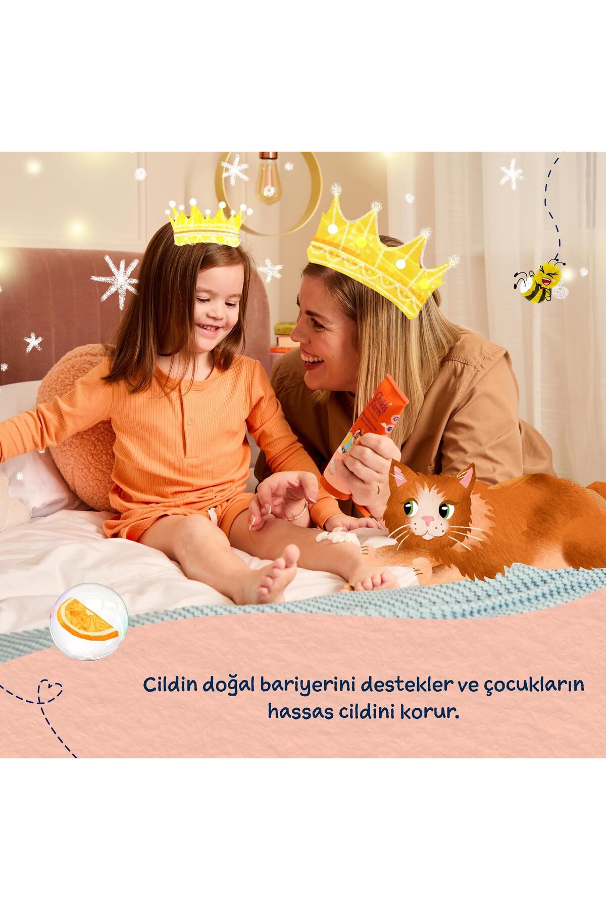 Childs Farm Tatlı Portakal Bebek Nemlendirici 200 ml fotoğrafı 3 (önizleme)