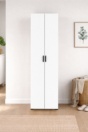 Home EUROO3 2 KAPAKLI 8 RAFLI ÇOK AMAÇLI DOLAP