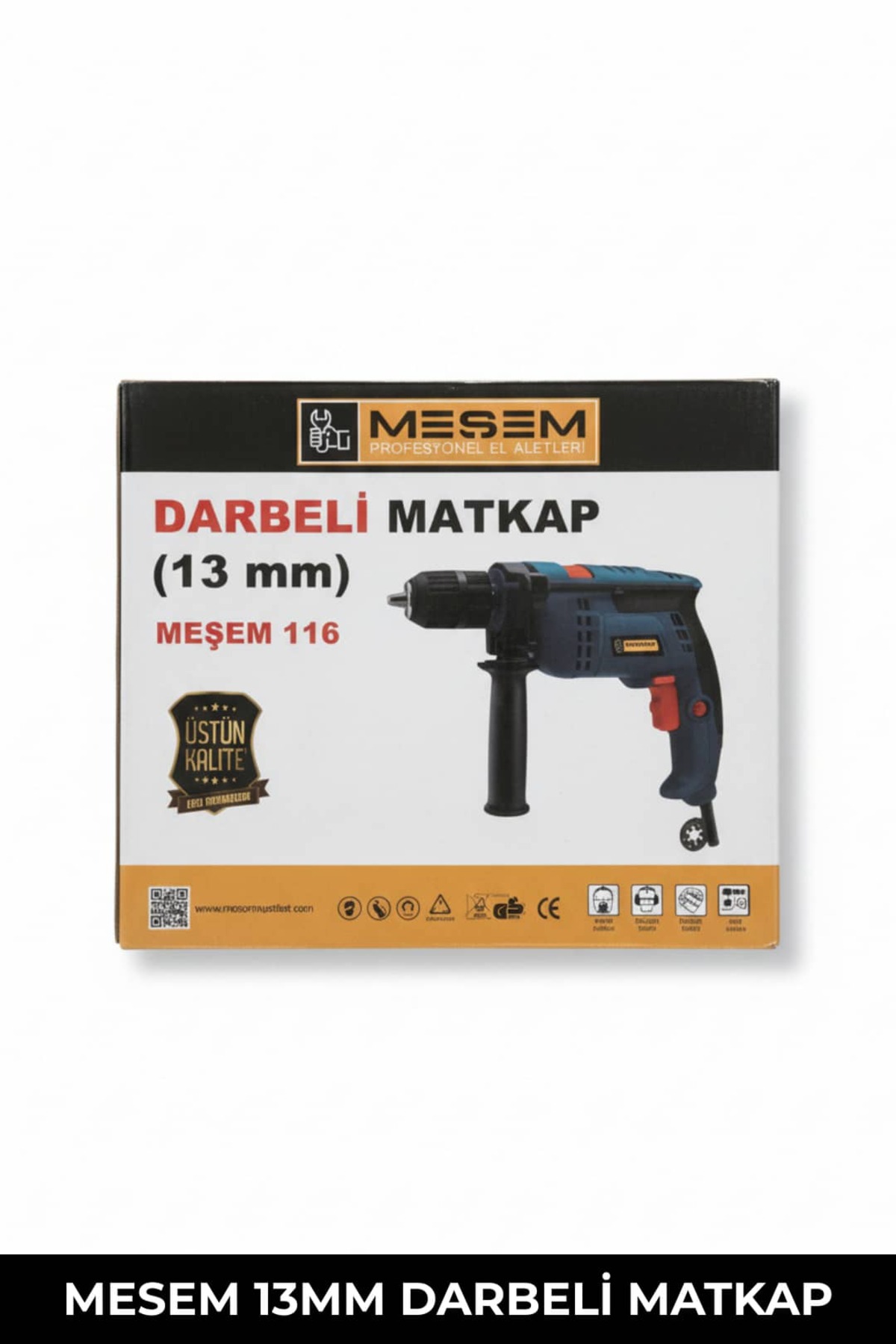 Meşem M-116 13mm Darbeli Matkap