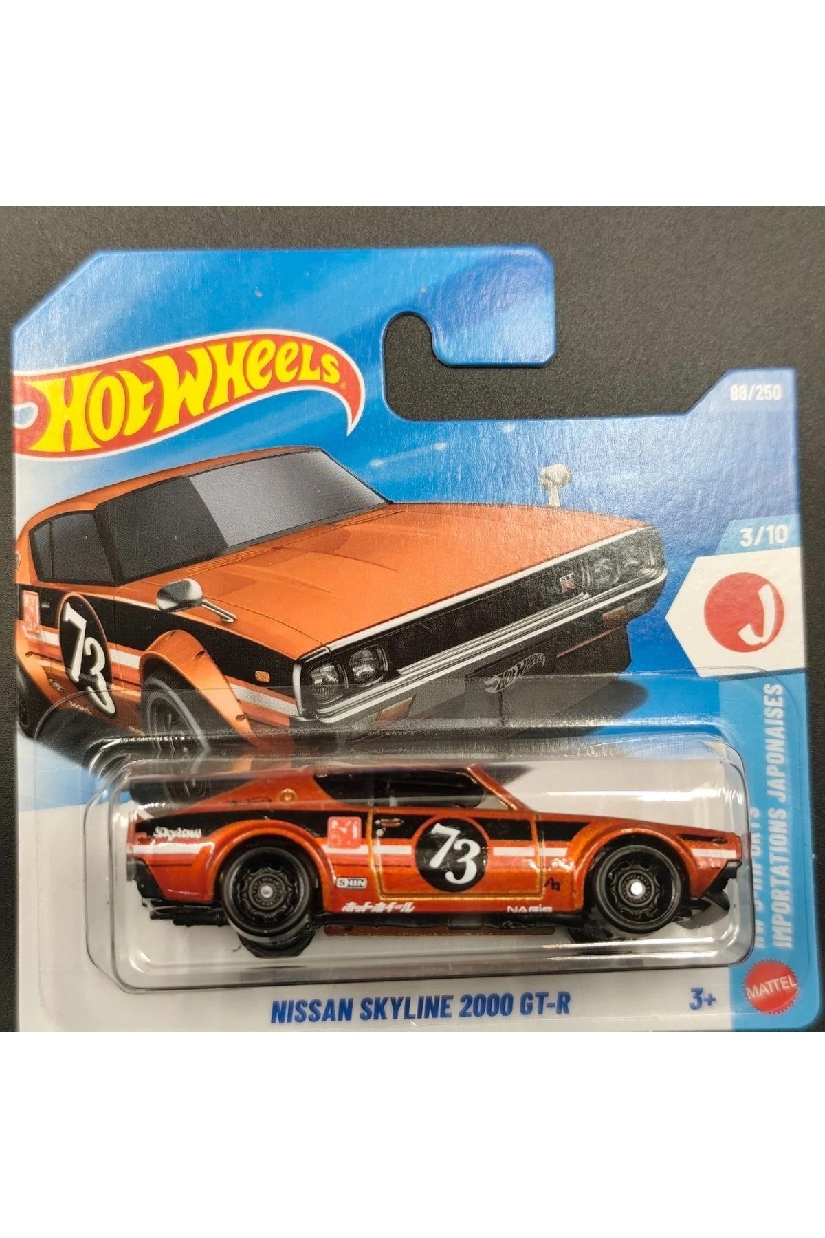 HOT WHEELS Nissan Skyline 2000 Gt-R 88/250 3/10 Hw J-Imports 2026