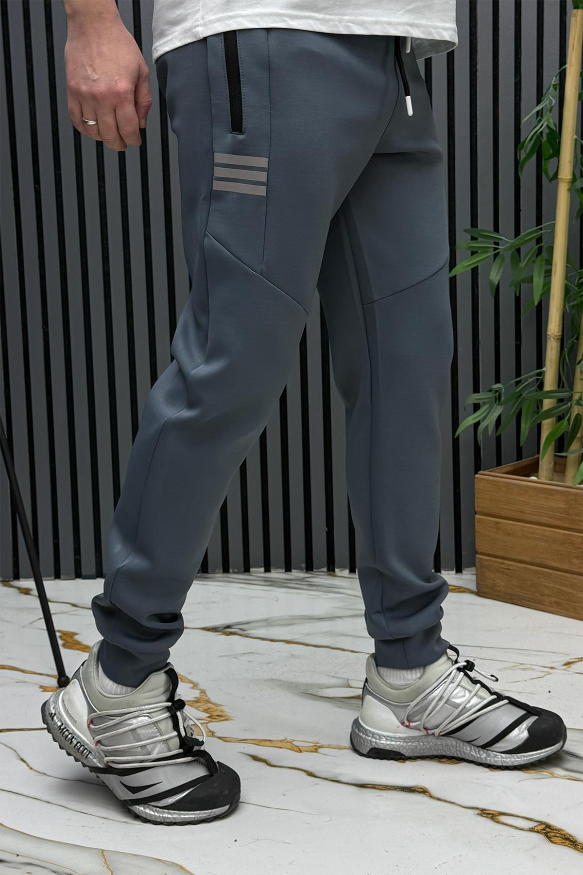 WAFRA  Erkek Siyah Scuba Eşofman Altı - Görsel 5