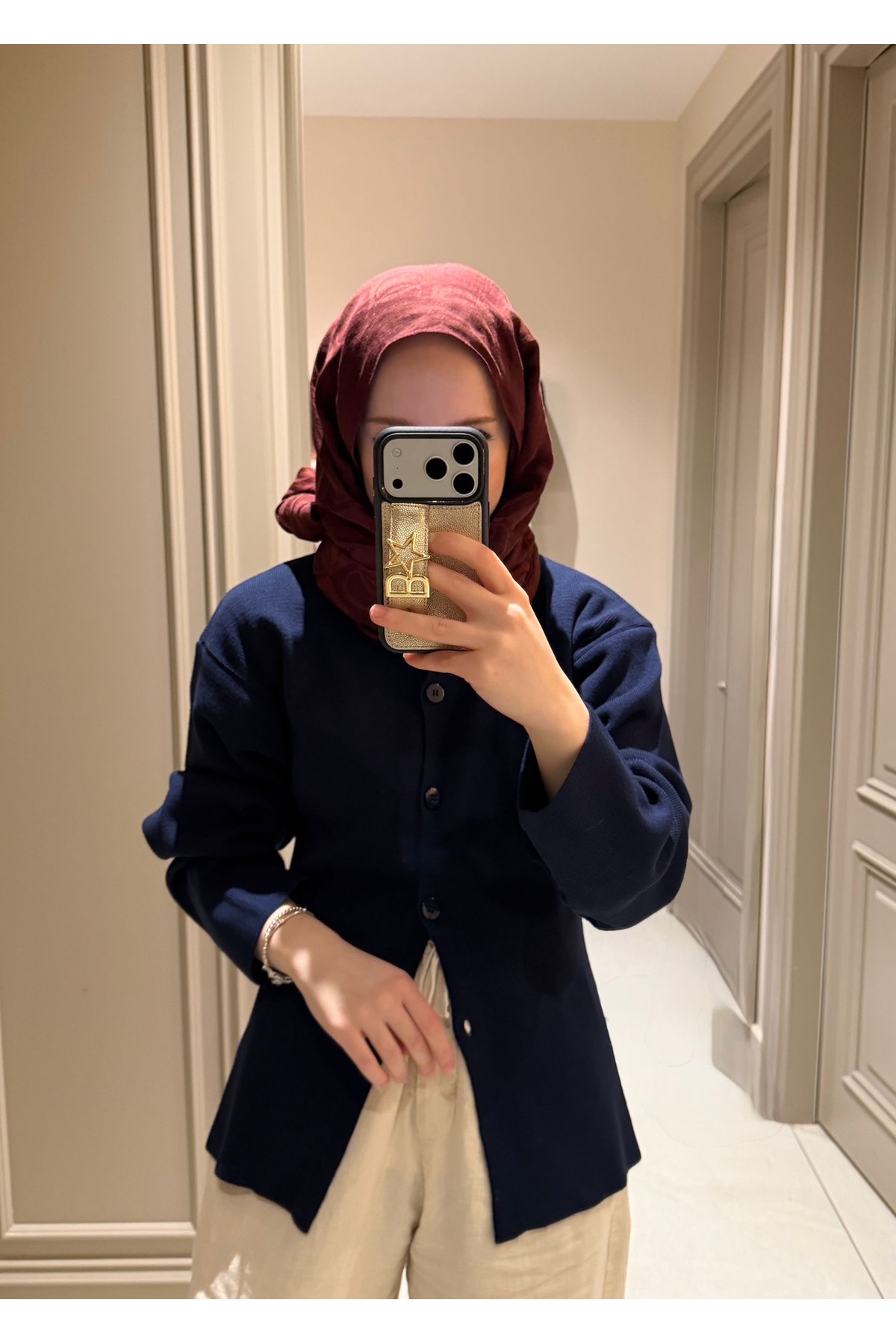 Çınar Couture  LACİVERT HIRKA