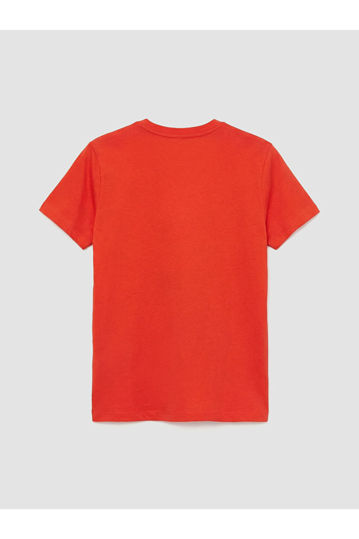 LC Waikiki Turuncu Bisiklet Yaka Nakışlı Erkek Çocuk Tişört fotoğrafı 2 (önizleme)