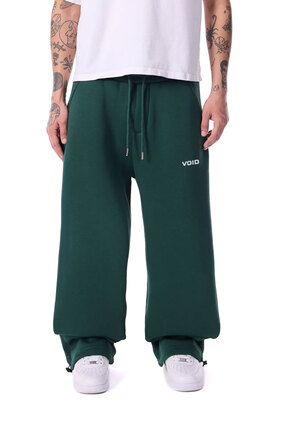 WEARTEX Void Baskılı Kışlık Kumaş Ayarlanabilir Paça Baggy Premium Eşofman Altı