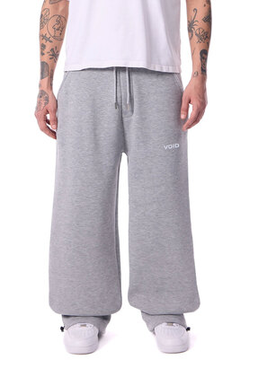 WEARTEX Void Baskılı Kışlık Kumaş Ayarlanabilir Paça Baggy Premium Eşofman Altı