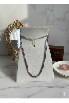 Zihintaşı Atölyesi Zihintaşı Özel Parça Zümrüt & Yakut & Safir Doğal Taş El Y...