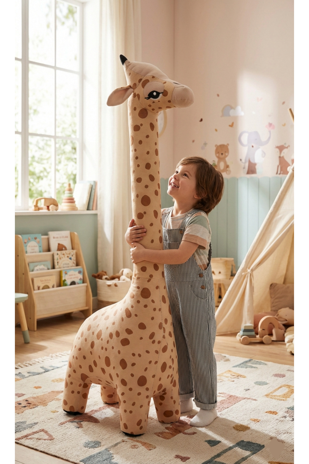 Giraffe Plush Velvet Playmate Gift Toy 100cm