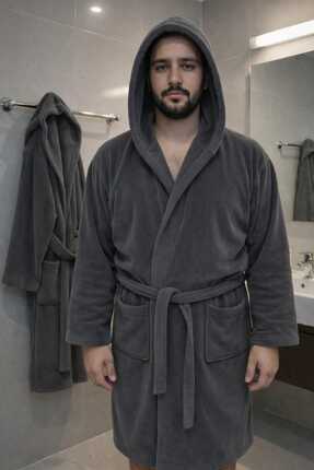 LE GULE HOME BATTAL BOY & GENİŞ KALIP %100 PAMUKLU ERKEK & BORNOZ