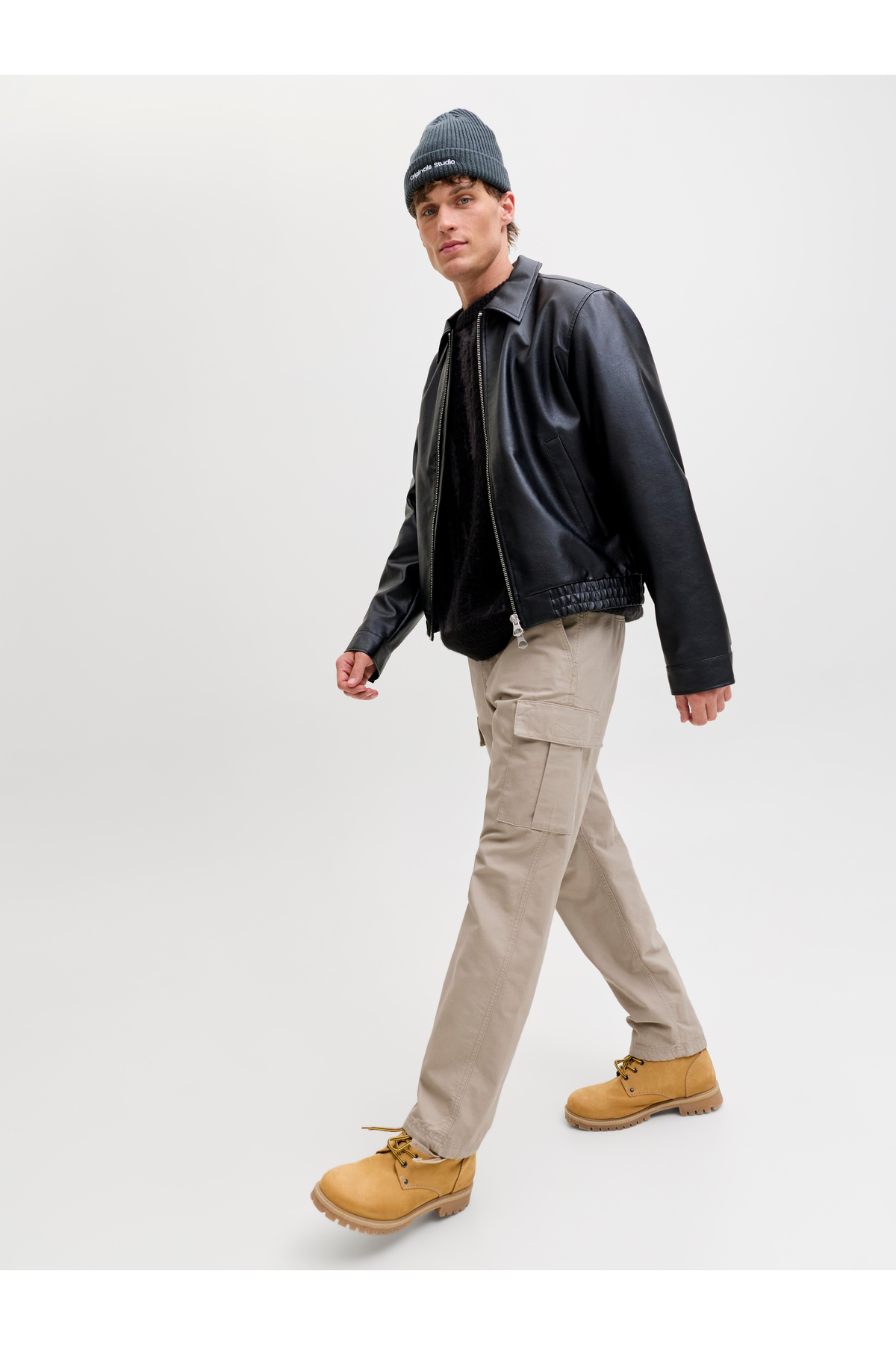 شلوار مردانه راسته فاق نرمال | جک اند جونز Jack & Jones 12258150 - تصویر 5