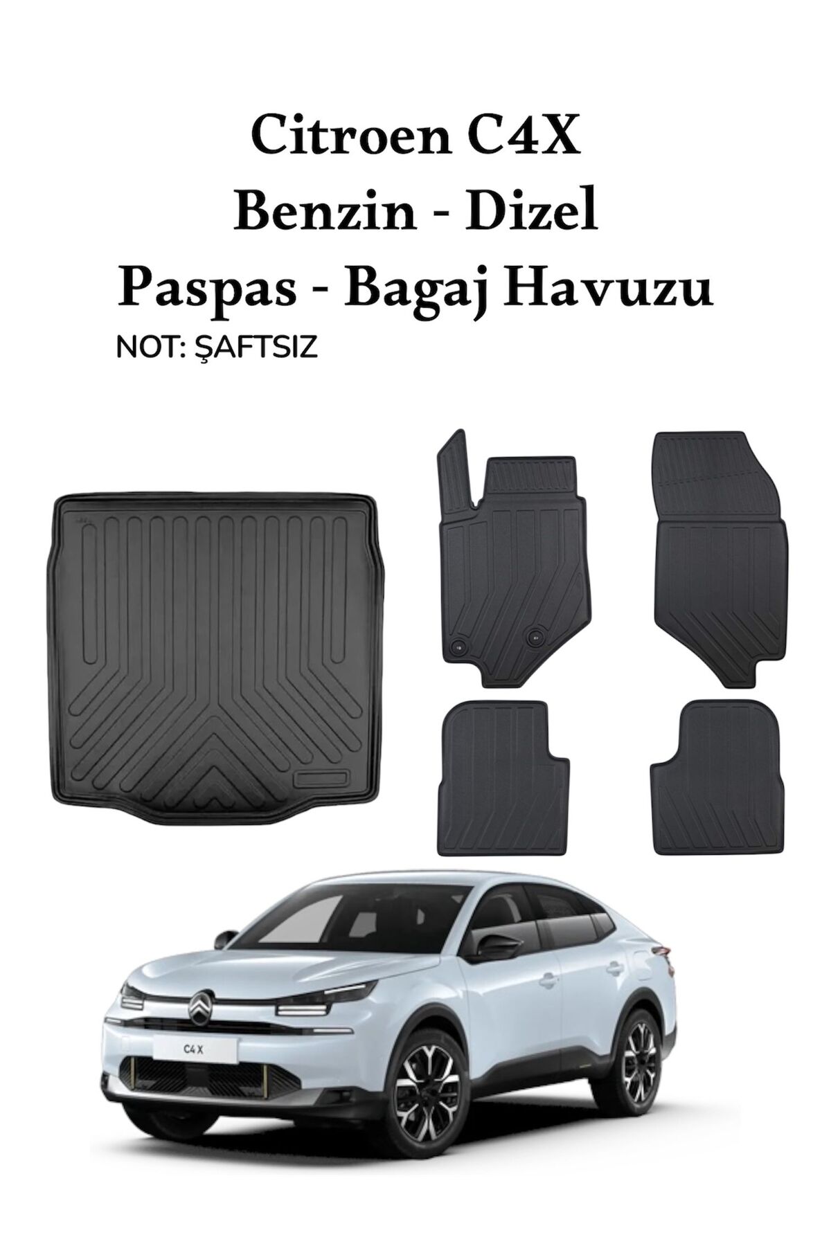 腹ぺこ ZEY GARAGE & TUNİNG Citroen C4X 2020 - 2026 Uyumlu Araca Özel Lüx