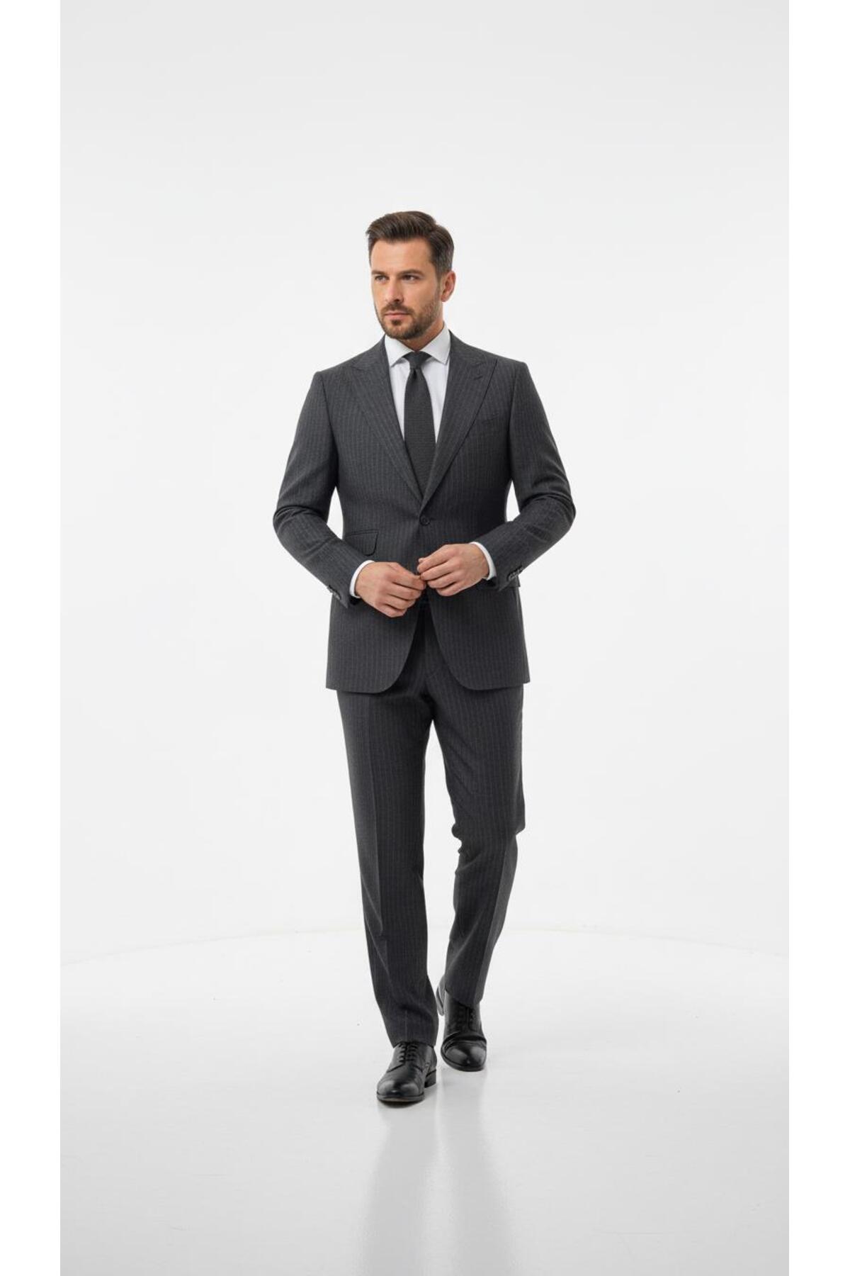 Kadir Büyükkaya Takım Elbise Out-KAX1336W görsel 3