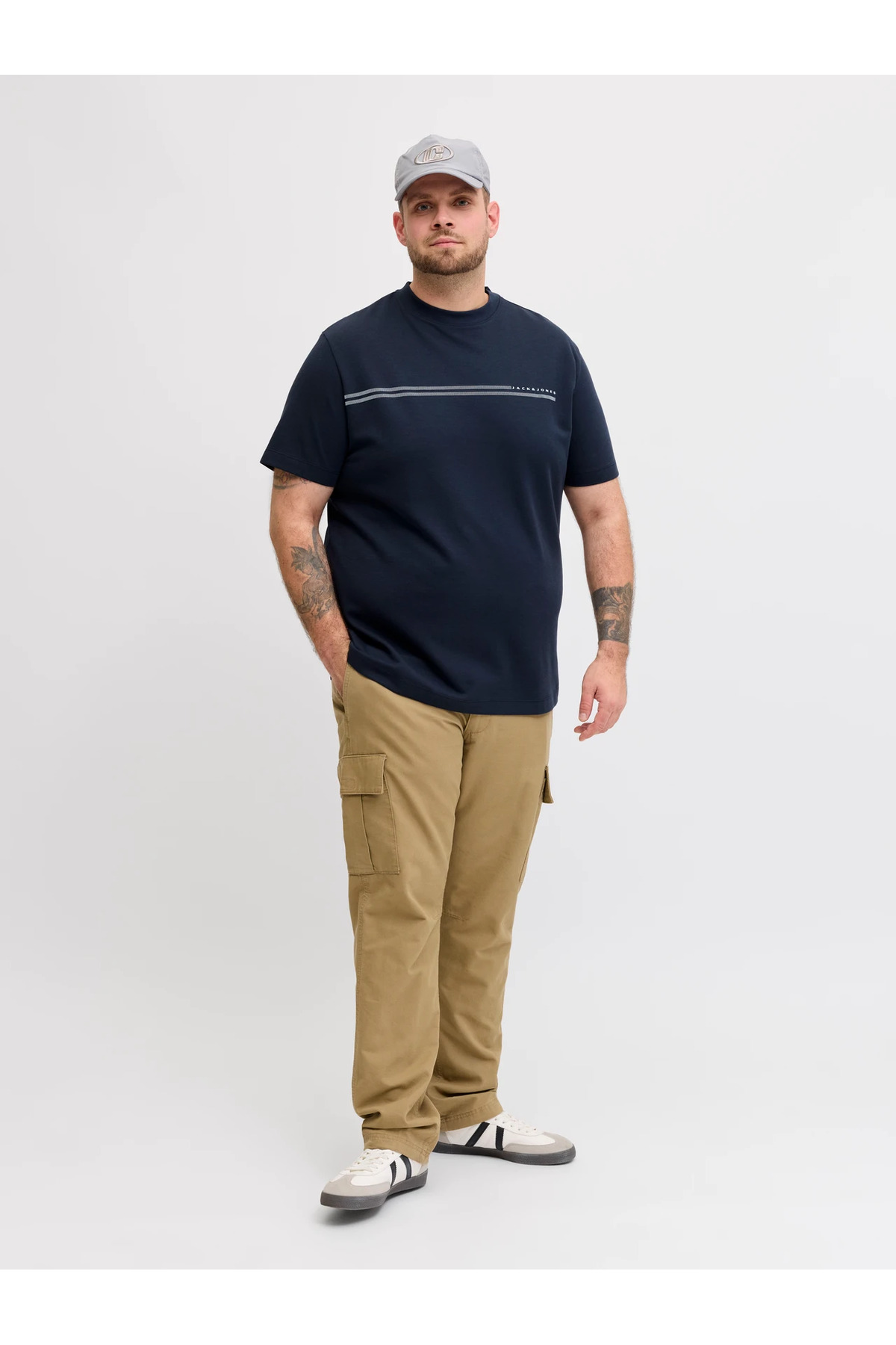 تیشرت مردانه راسته آستین کوتاه | جک اند جونز Jack & Jones 12297257 - تصویر 2