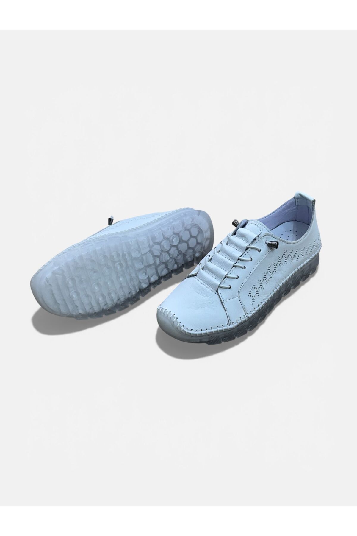 PATRON SHOES Lastik Bağcıklı Hakiki Deri Günlük Ayakkabı görsel 4