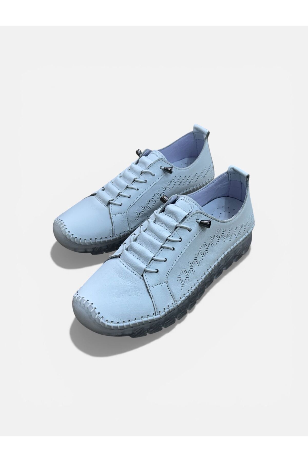 PATRON SHOES Lastik Bağcıklı Hakiki Deri Günlük Ayakkabı görsel 2