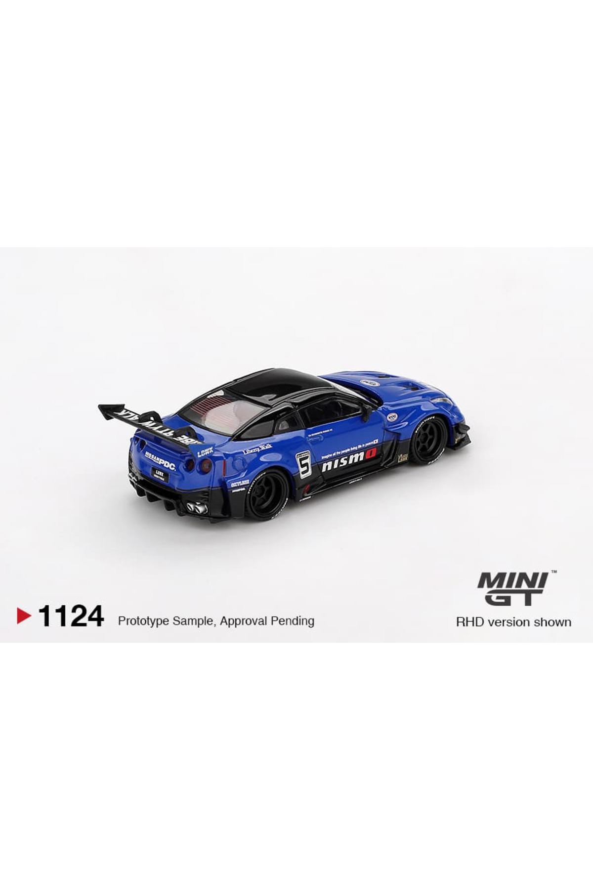 mini gt LB-Silhouette WORKS GT NISSAN 35GT-RR Ver.2 Blue - Fiyatı