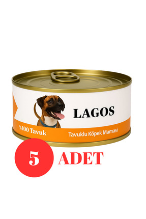 LAGOS PET Lagos Tavuklu Köpek Maması 150gr x 5 Adet