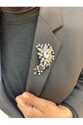 QUMLA ÇİÇEK MODEL BROŞ