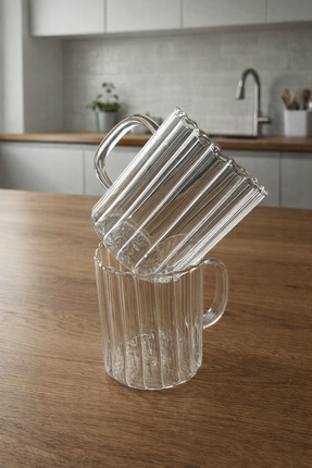 ELSA Isıya Dayanıklı 2'li Borosilikat Çay, Kahve ve Meşrubat Bardağı