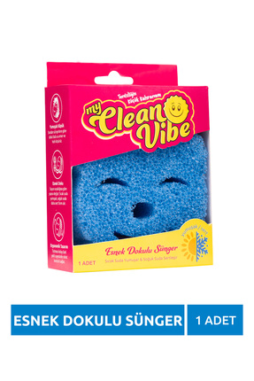 mycleanvibe Esnek Dokulu Sünger