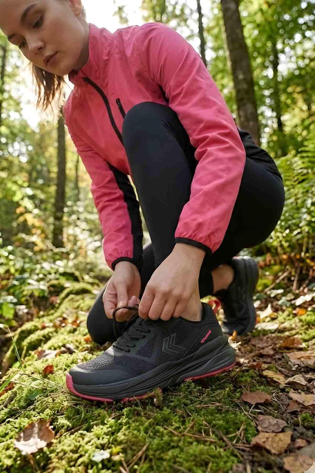 hummel  Memphis Siyah Unisex Yürüyüş ve Outdoor Ayakkabısı - Görsel 2