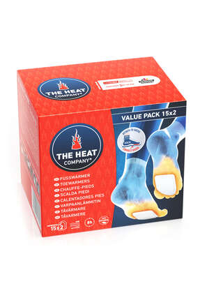 THE HEAT COMPANY 15 ÇİFT AYAK ISITICI TOEWARMERS 8 SAAT HAZIR ISI PAKETİ