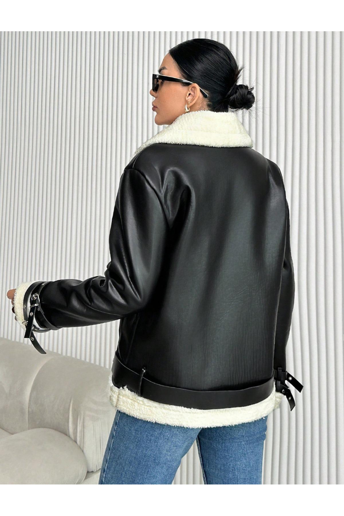 demlifashion  Deri mont - Görsel 3