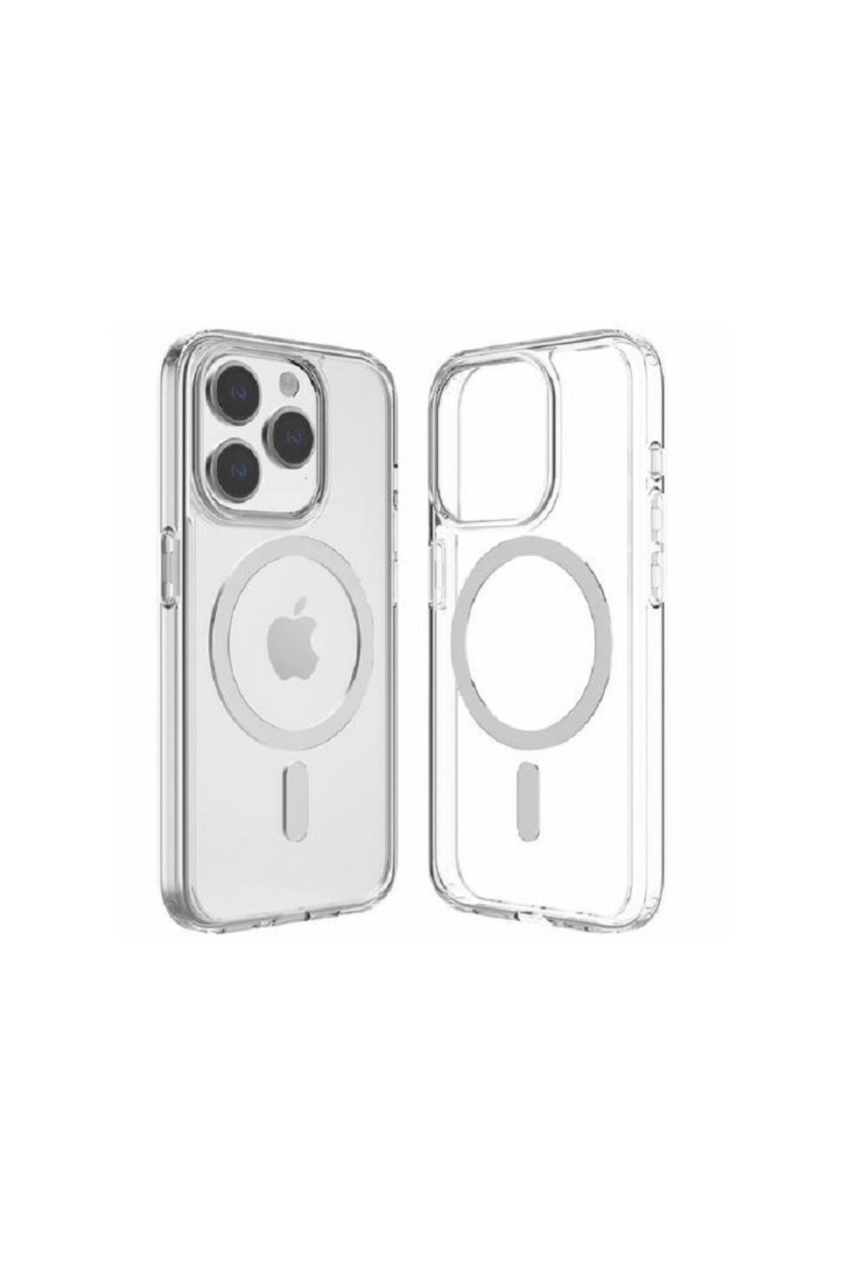 Magsafe case for iPhone 15 Pro, Magsafe clear cover, es0-FFDSX,